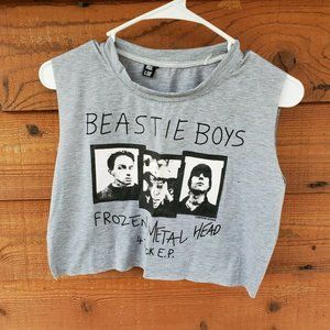 NWOT Beastie Boys Crop Top Shirt M/L